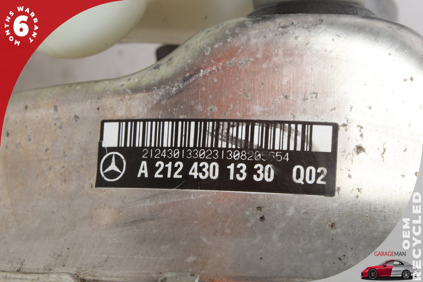 2014-2018 Mercedes W212 E350 Power Brake Booster Master Cylinder 2124301330 OEM
