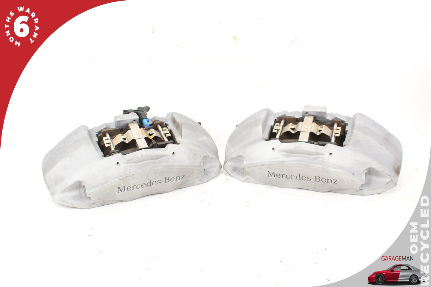 2018 Mercedes-Benz C350e W205 Sedan Front Left and Right Side Brake Caliper 0114219798