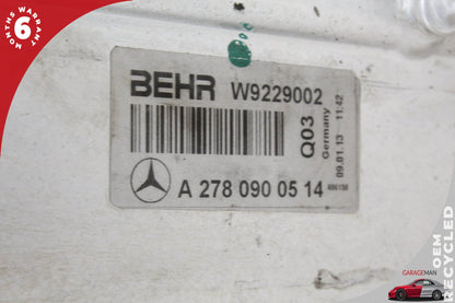 2011-2020 Mercedes W222 S550 GL450 Engine Intercooler Radiator 2780900514 OEM