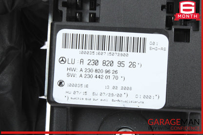2009-2012 Mercedes SL550 R230 Seat Airscarf Control Module 2308209526 OEM
