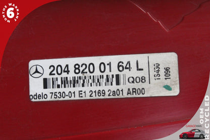 2008-2011 Mercedes W204 C300 C350 Rear Left Side Tail Light Lamp 2048200164 OEM