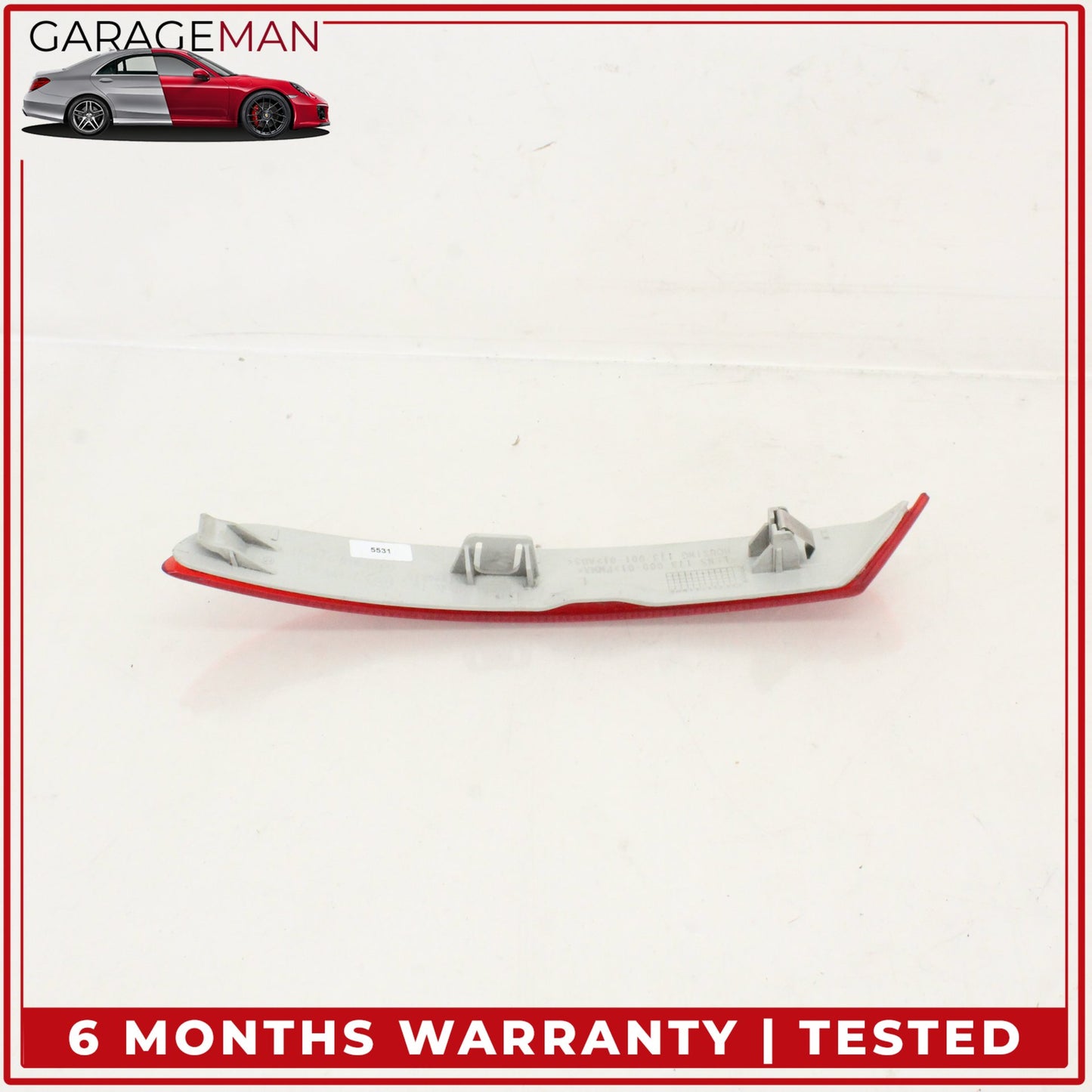 2010-2013 BMW 550i Rear Left and Right Lower Bumper Marker Reflector Light OEM