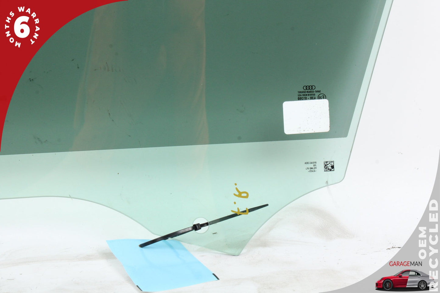 2022-2025 Audi A3 Sedan Front Right Passenger Side Door Window Glass 043R01390