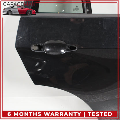 2007-2013 BMW X5 E70 Rear Right Side Door Shell Black w/ Window Regulator OEM