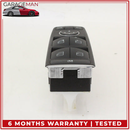 2008-2014 Mercedes W204 C250 Front Left Side Master Window Control Switch OEM