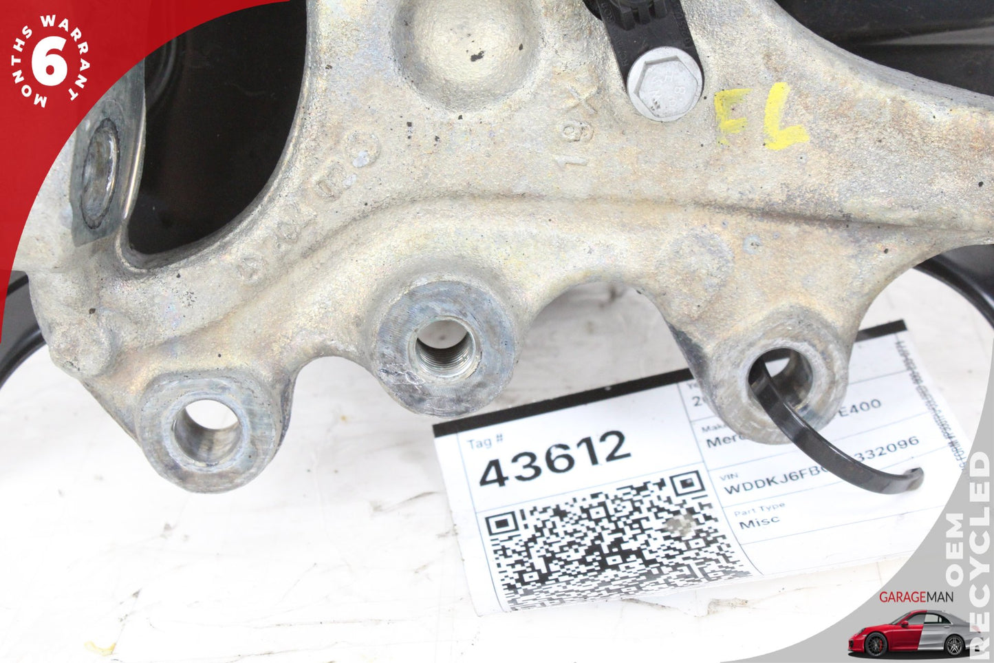 2008-2020 Mercedes-Benz E400 W207 Front Right Spindle Knuckle Wheel Hub 2044202644 OEM