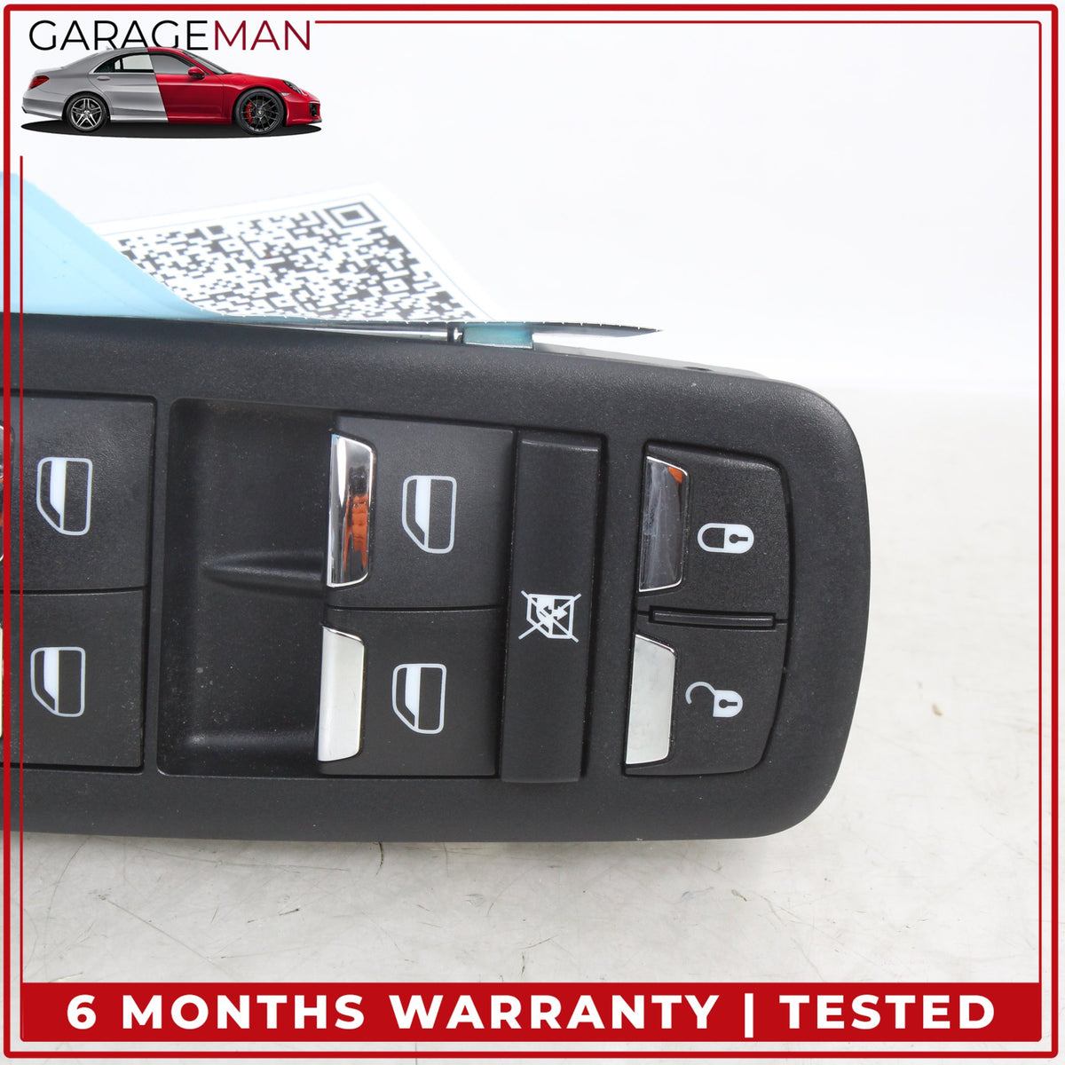 2014-2022 Maserati Ghibli M157 Front Left Side Master Window Control Switch OEM