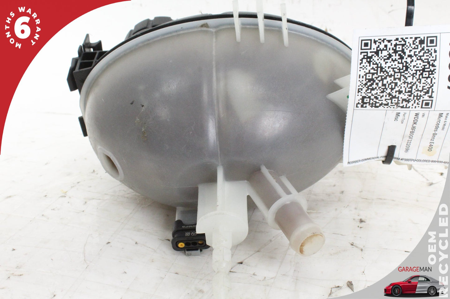 2008-2016 Mercedes-Benz E400 W207 Coupe Coolant Overflow Reservoir Expansion Tank 2045000749 OEM