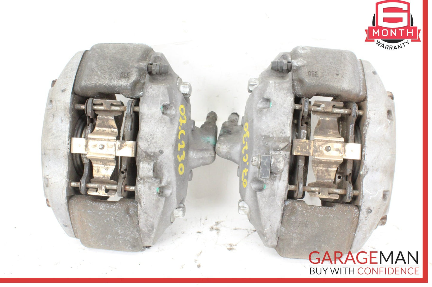2001-2011 Mercedes W203 C230 Front Left and Right Side Brake Caliper Set OEM