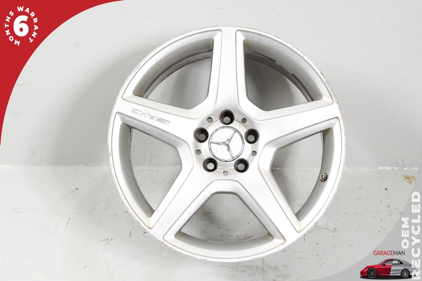 2003-2011 Mercedes W211 E350 E55 AMG Rear Wheel Rim 9JX18H2 ET39 2114016702 OEM