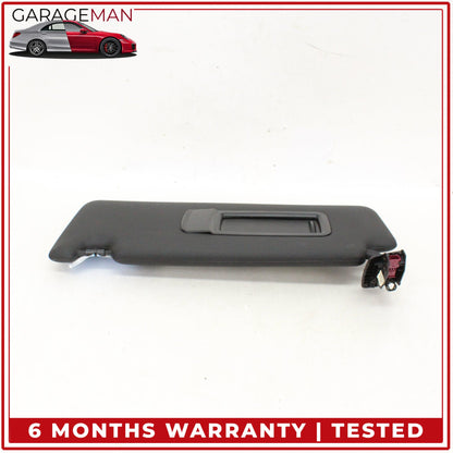2019-2025 BMW 330i M340i Front Left Driver Side Sun Visor Black 8092727 OEM