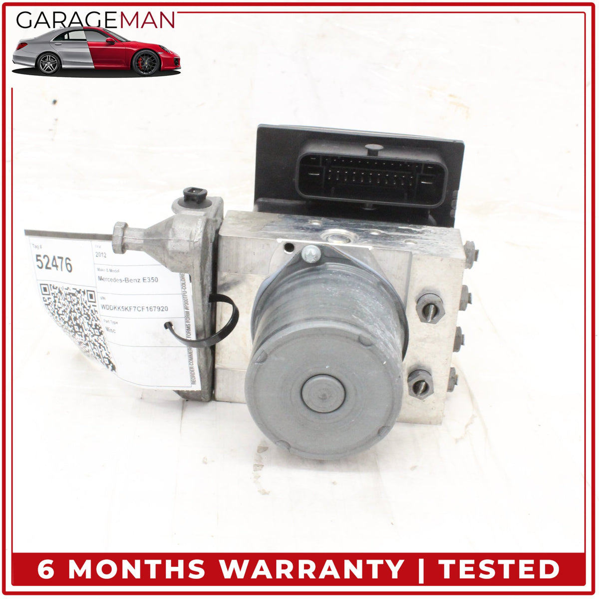 2010-2014 Mercedes W207 E350 E550 ABS Anti Lock Brake Pump Module 2124317012 OEM