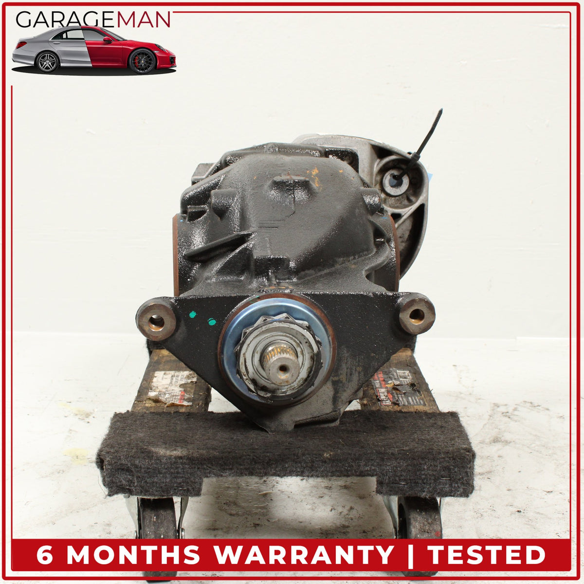 2007-2010 BMW X5 E70 3.0L Rear Differential Carrier 7552525 OEM