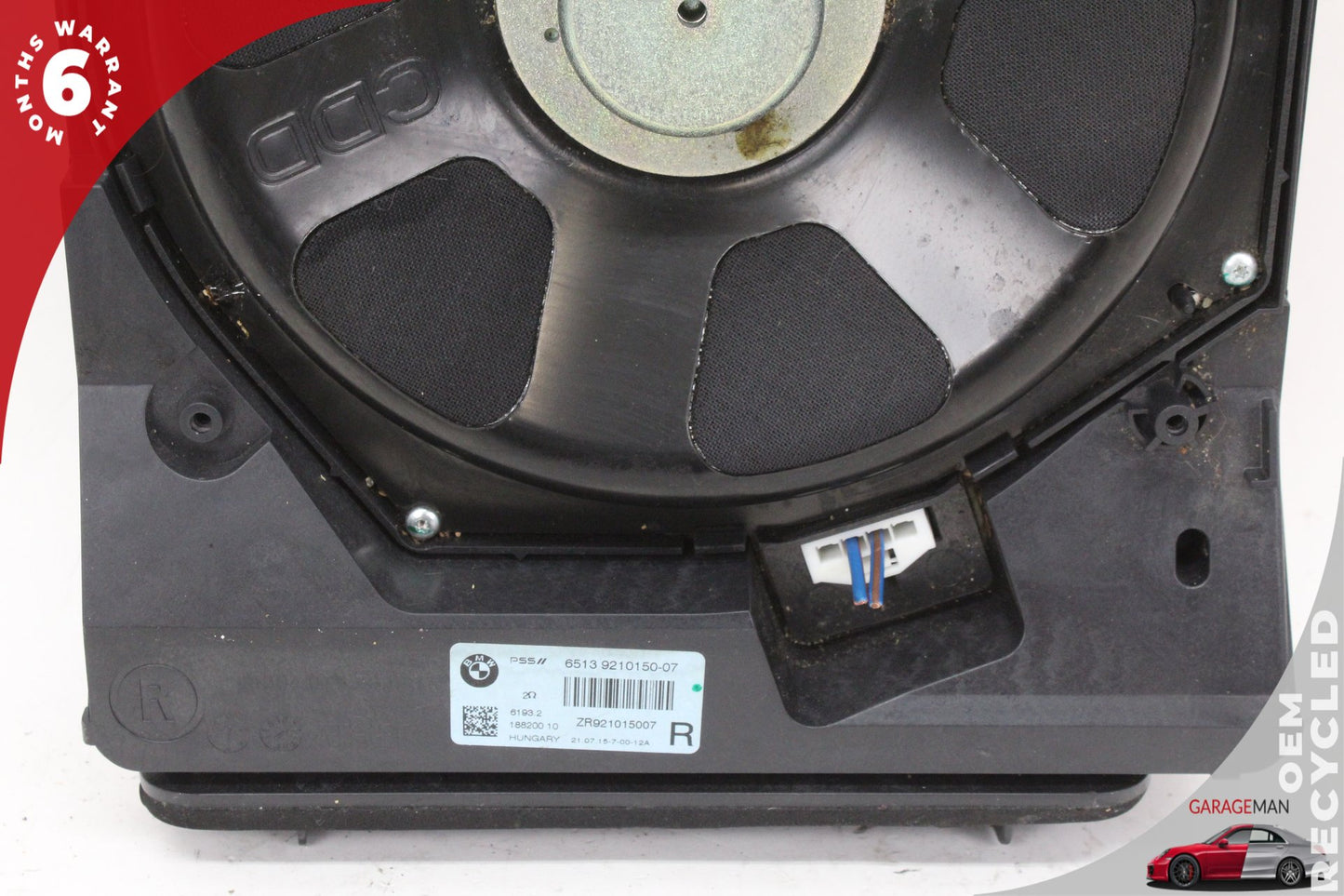2012-2018 BMW 320i F30 Front Left and Right Side Subwoofer Speaker 9210149 OEM