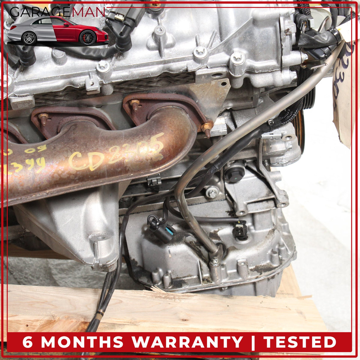 2007-2011 Mercedes W221 S550 CL550 5.5L V8 M273 Engine Motor Assembly OEM 193K