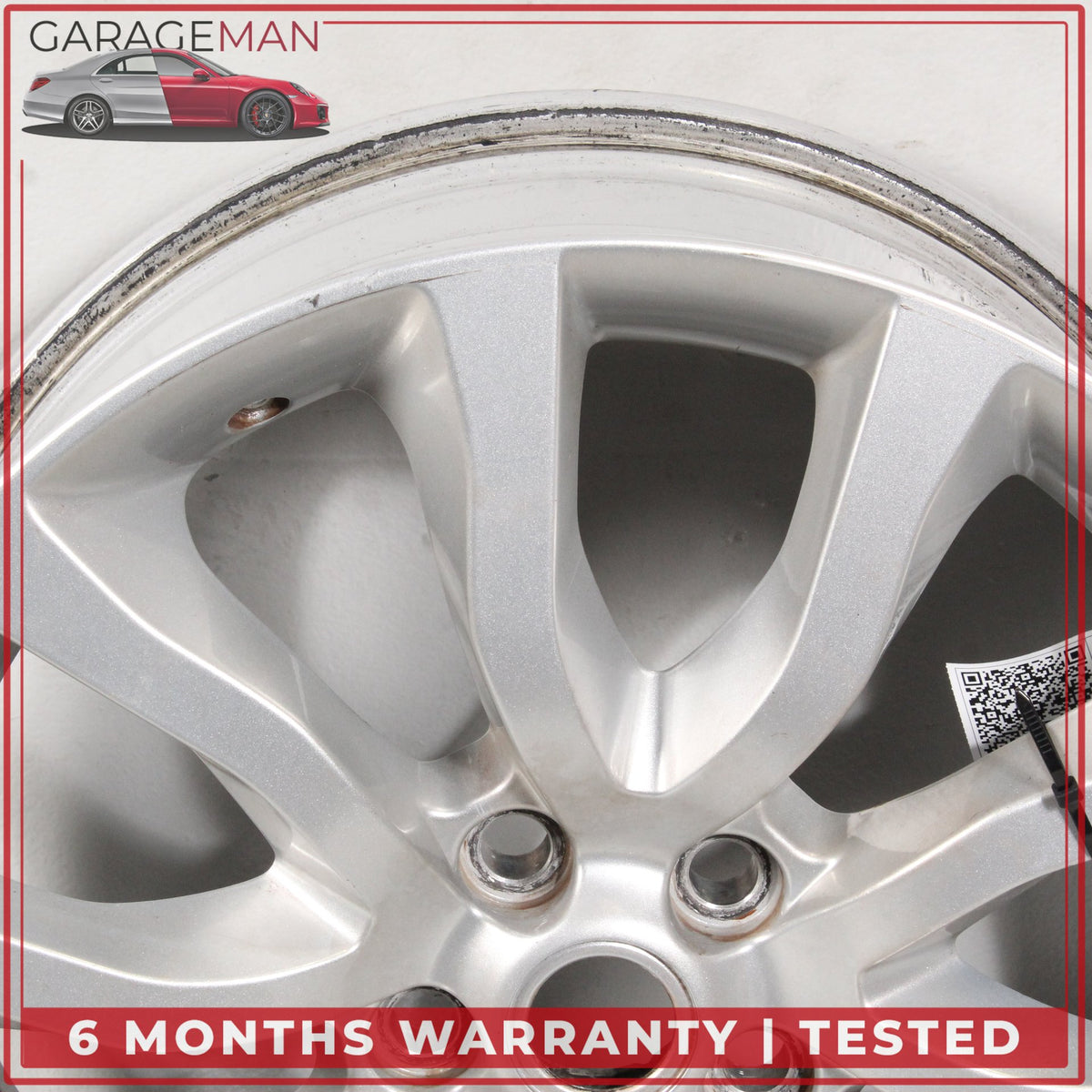 2014-2022 LR Range Rover Sport L494 8.5 x 20 20" Wheel Rim Silver DK621007DB OEM