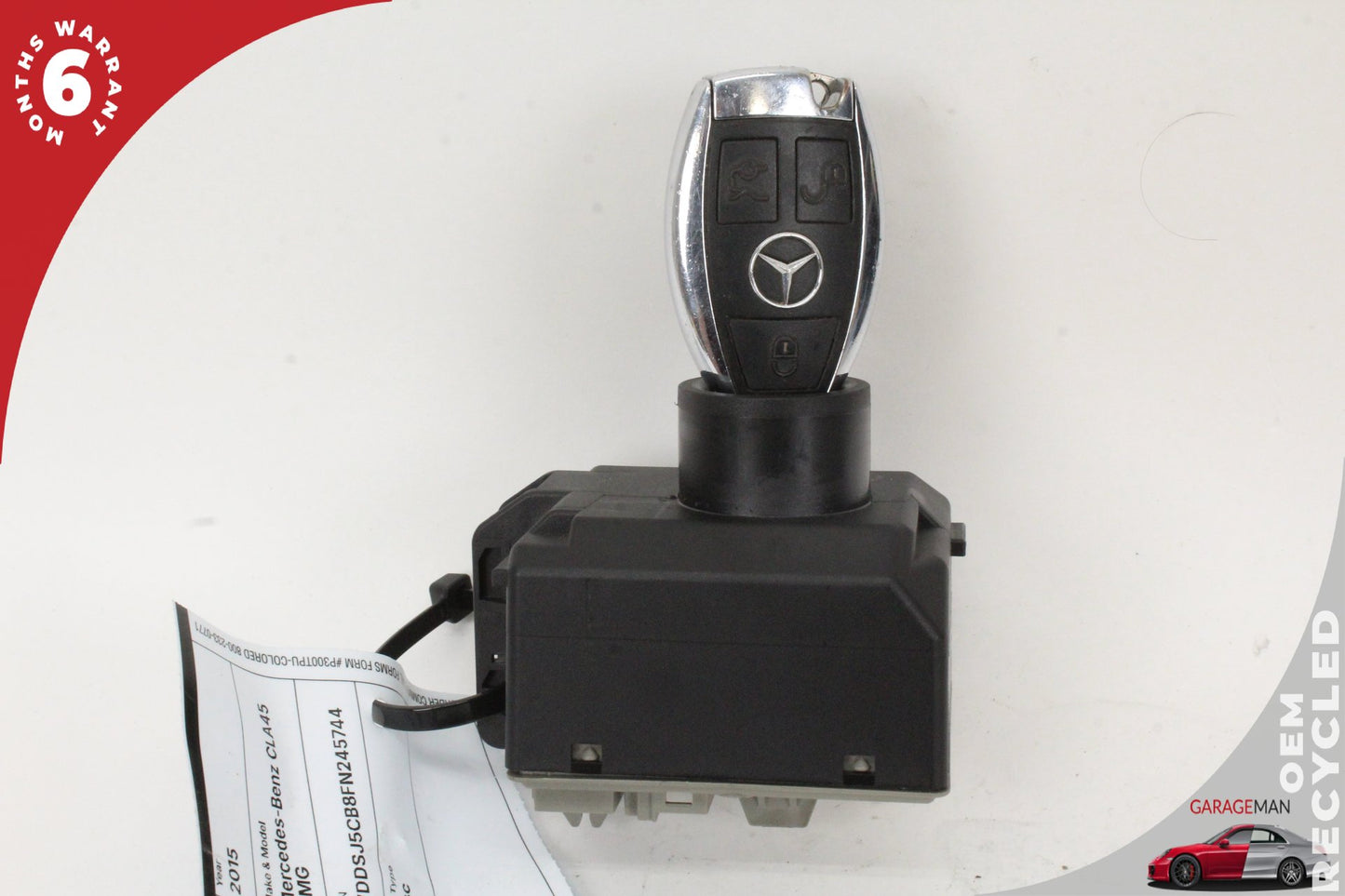 2014-2019 Mercedes W117 CLA45 AMG Ignition Switch Module w/ Key 2469055801 OEM