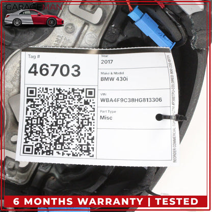 2014-2020 BMW 430i Front Left Steering Wheel w/ Paddle Shifters 62562150E OEM