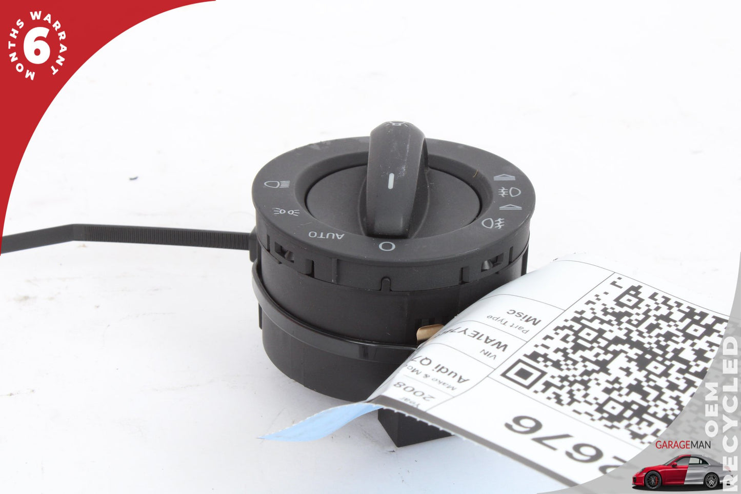 2007-2015 Audi Q7 Headlight Switch Control 4F1941531D OEM