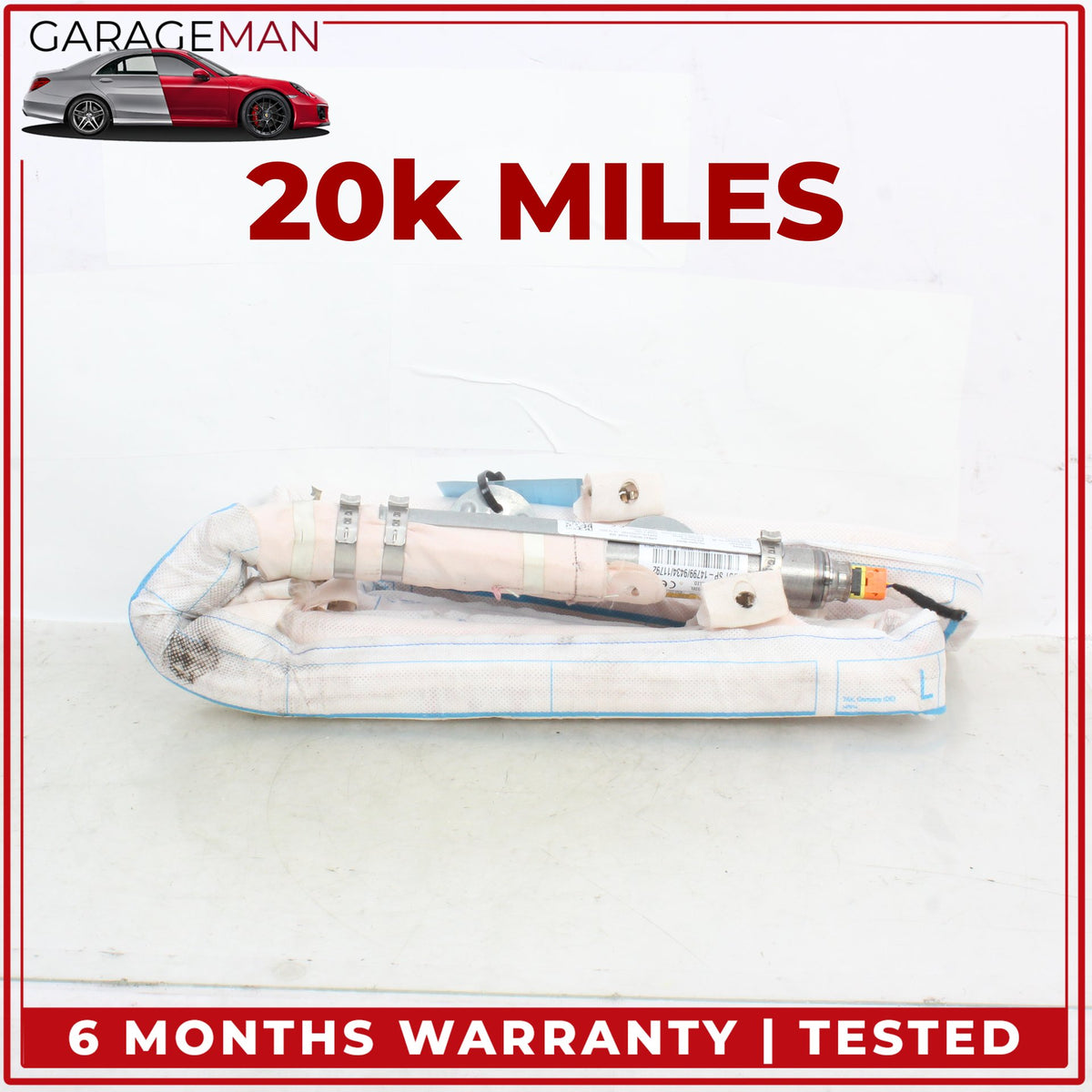 2015-2026 Porsche Macan 95B Left Side Upper Roof Curtain Air Bag 95B880741B OEM