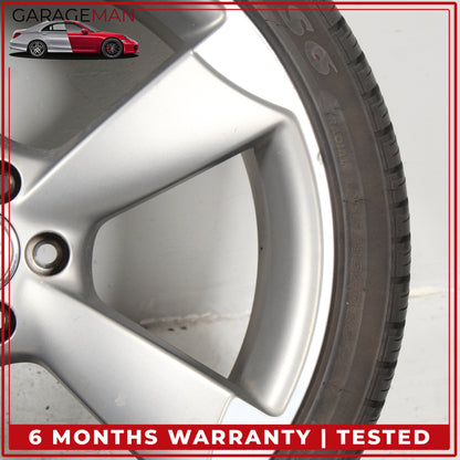 2012-2018 Audi A6 S6 Front or Rear 5 Spoke Wheel Rim w/ Tire 8.5JX20H2 ET45 OEM