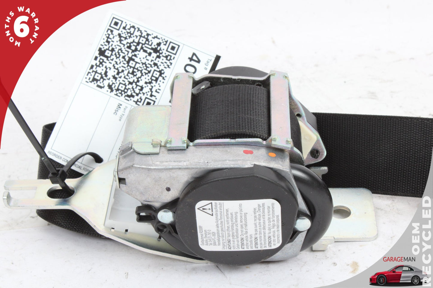 2012-2019 Mercedes X166 GL450 Rear Left Side 2nd Row Seat Belt 1668601386 OEM