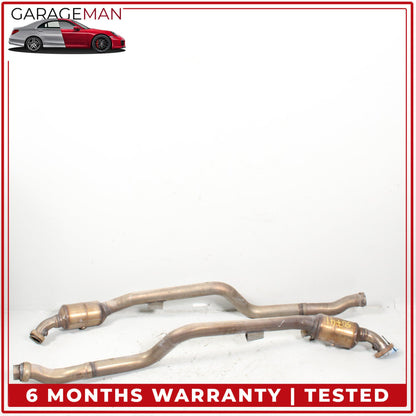 2012-2018 Mercedes CLS63 E63 AMG Exhaust Muffler Resonator Pipe Set OEM