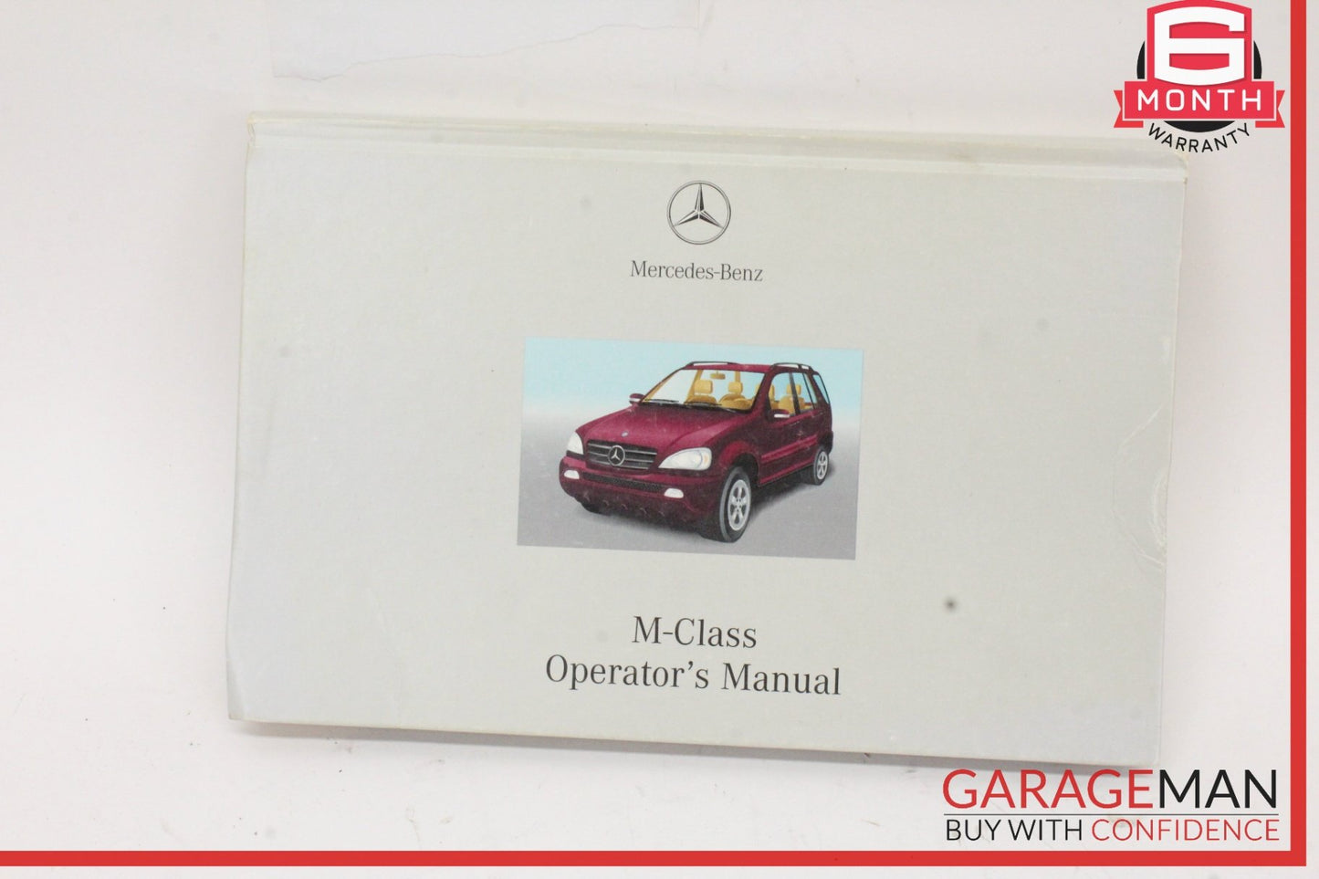 2002 Mercedes W163 ML320 Owner Owner's Manual Book Guide w/ Case OEM