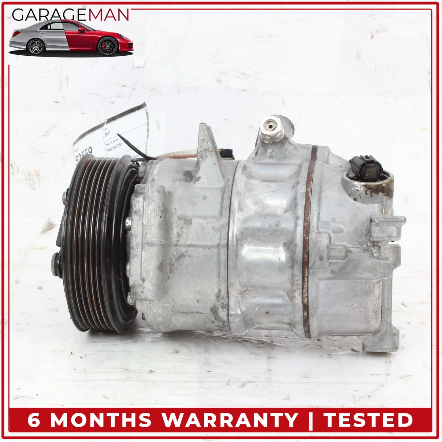 2016-2017 Infiniti Q50 Q60 AC A/C Air Conditioning Compressor 926005CA0A OEM