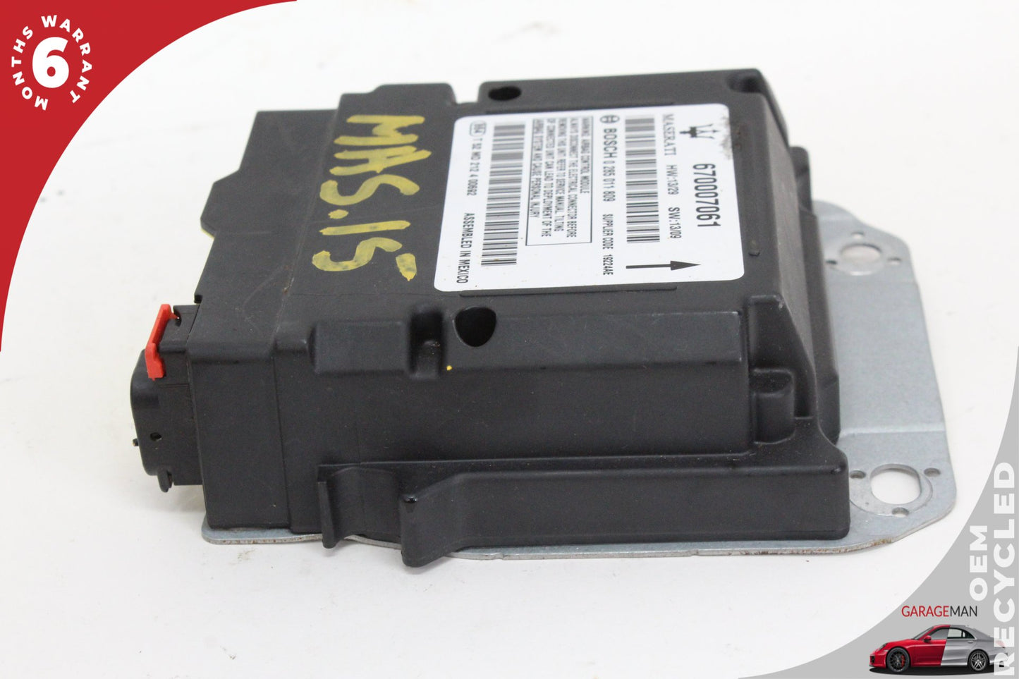 2014-2016 Maserati Ghibli Airbag Air Bag SRS Sensor Control Module 670007061 OEM