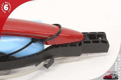 2012-2018 BMW 320i F30 Rear Left Side Exterior Door Handle Red 7332267 OEM