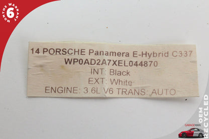 2014-2016 Porsche Panamera 970 E-Hybrid Drive Motor Inverter Module Bosch OEM
