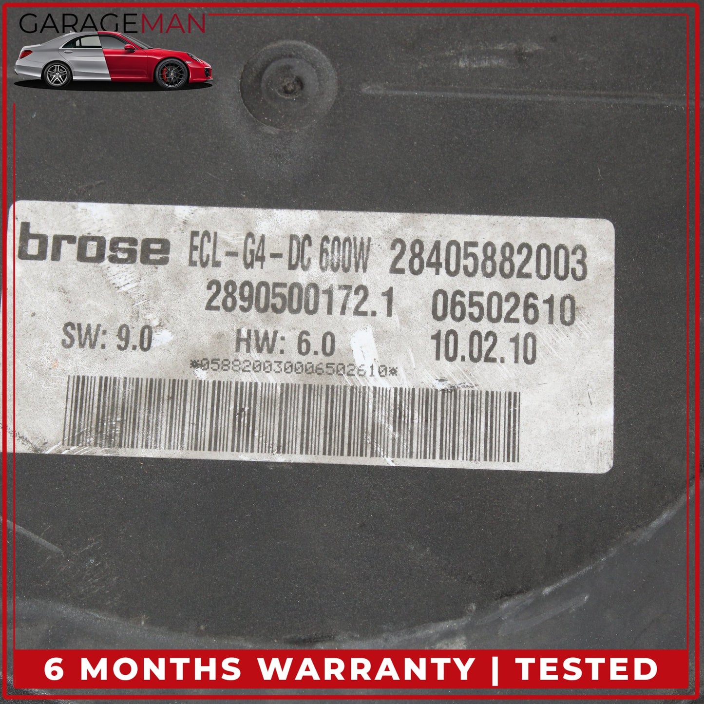 2008-2018 Mercedes W207 E400 GLK350 E350 Engine Radiator Cooling Fan Motor OEM