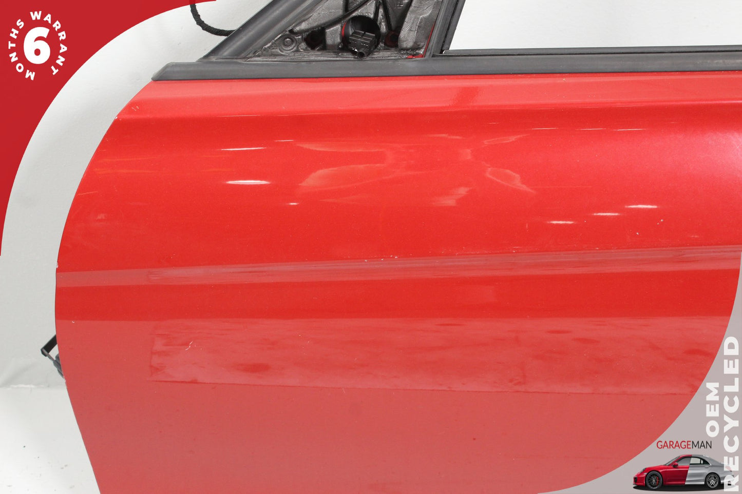 2012-2018 BMW 320i F30 Front Left Driver Side Door Shell Red 9628763 OEM