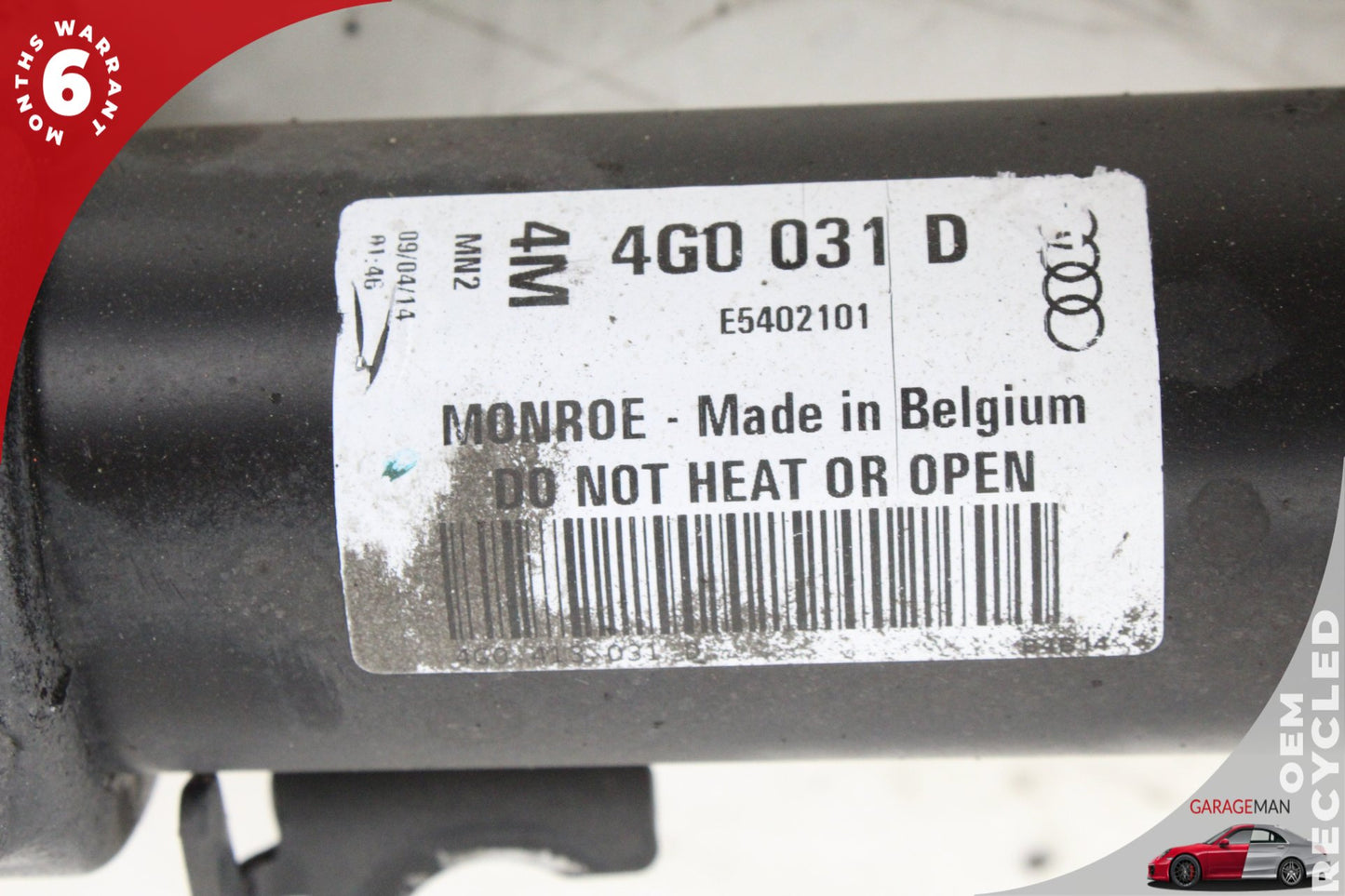 2012-2018 Audi A6 C7 Front Left and Right Shock Strut Absorber 4G0413031D OEM
