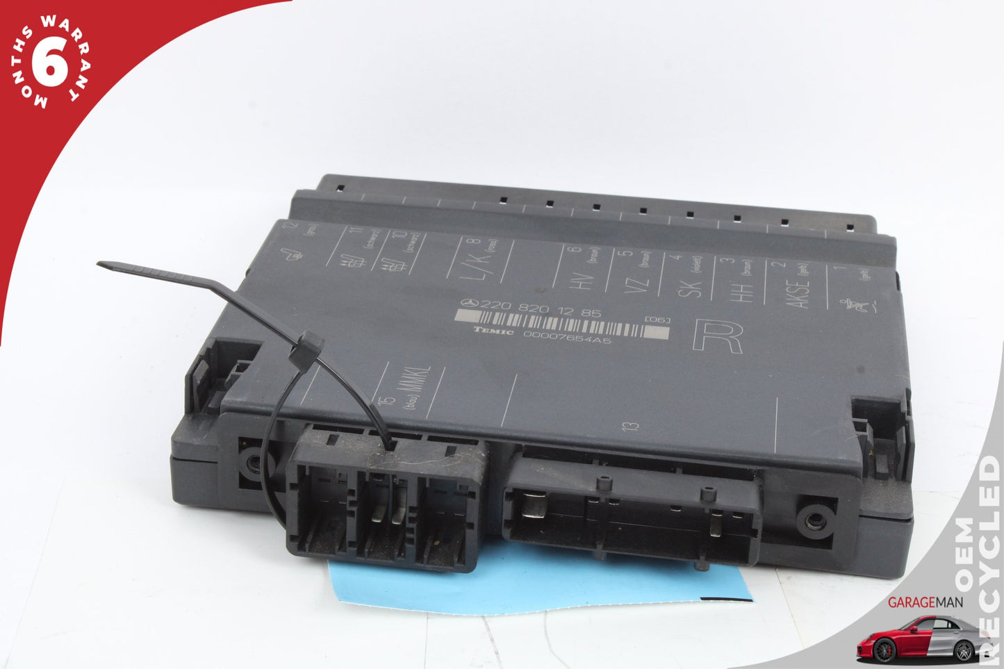 00-02 Mercedes-Benz S500 W220 Front Right Seat Control Module 2208201285