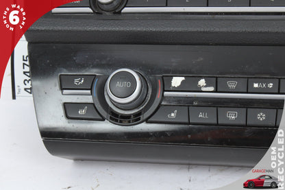 2011-2016 BMW 550i F10 Sedan AC Temperature Climate Control Panel 9263748