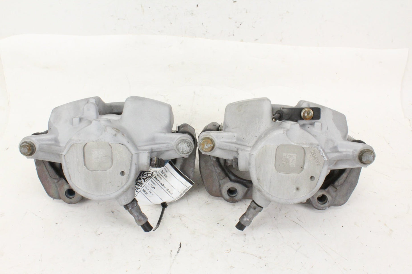 2008-2015 Mercedes-Benz C300 W204 Front Brake Calipers Left and Right Set OEM