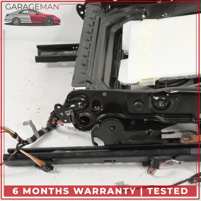 2010-2012 Range Rover L322 Front Right Seat Track Rail Frame w/ Motors OEM