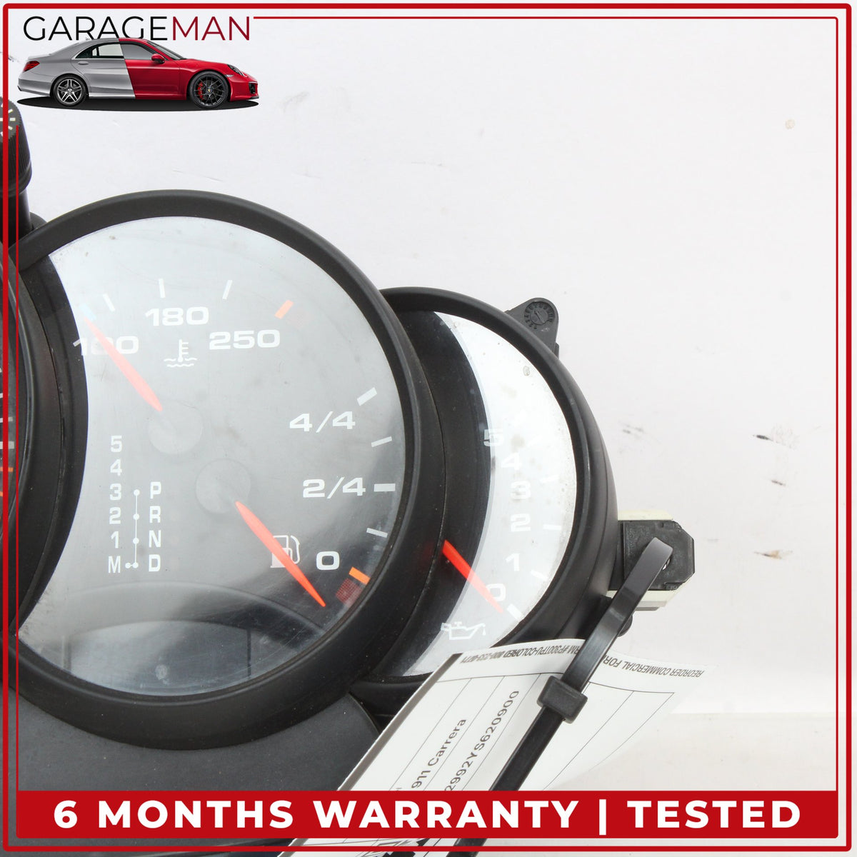 2000-2001 Porsche 911 Carrera 996 Speedometer Instrument Cluster 99664110402 OEM