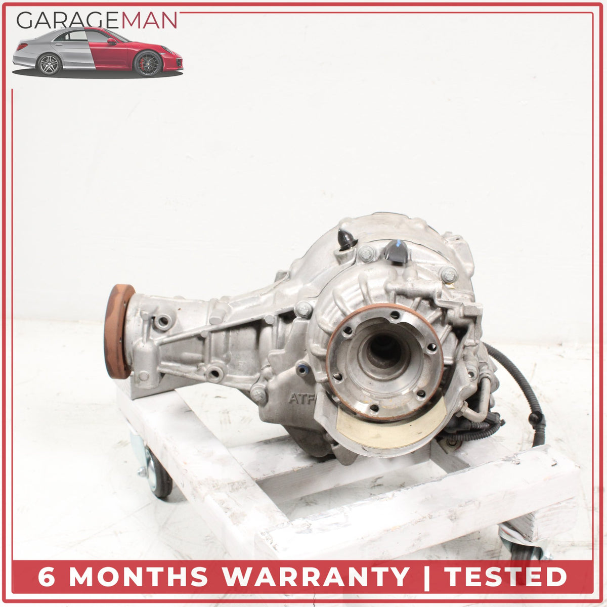 2011-2018 Audi A8 A6 Rear Differential Diff Axle Carrier w/ Torque Vectoring OEM