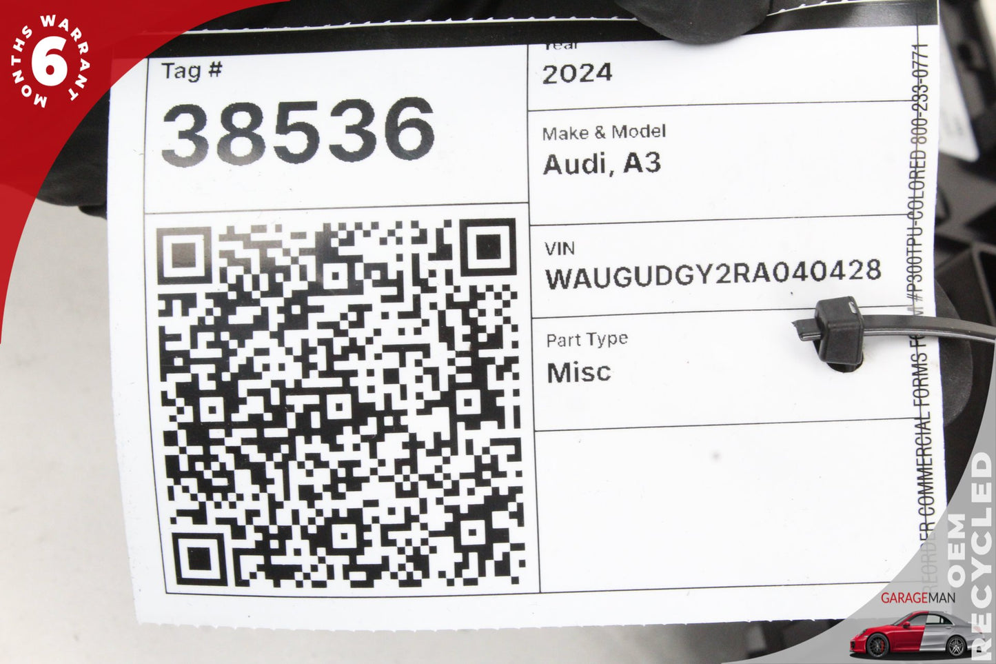 2022-2024 Audi A3 S3 Automatic Gear Selector Switch Assembly 8Y0713059E OEM