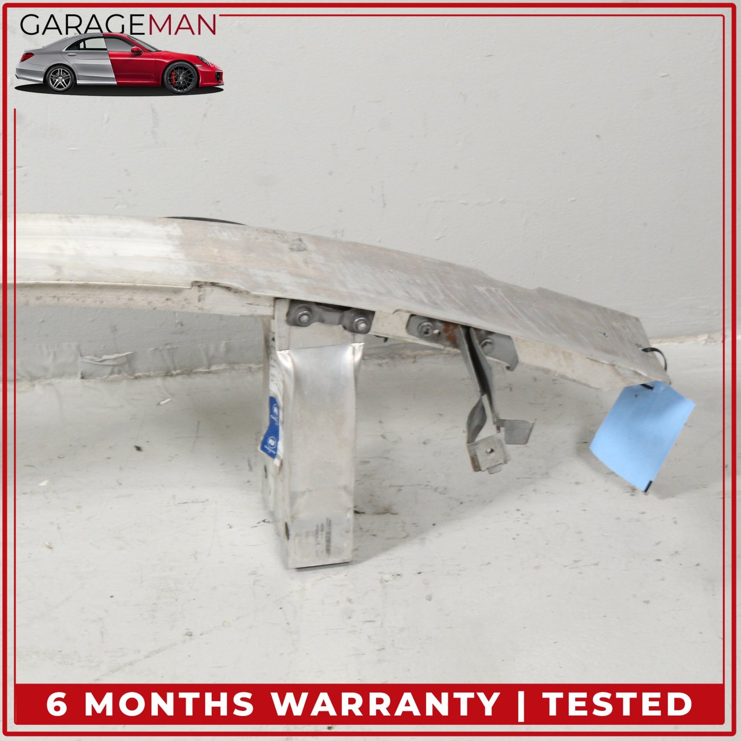 2008-2014 Mercedes W204 C250 Front Bumper Reinforcement Bar w/ Brackets OEM