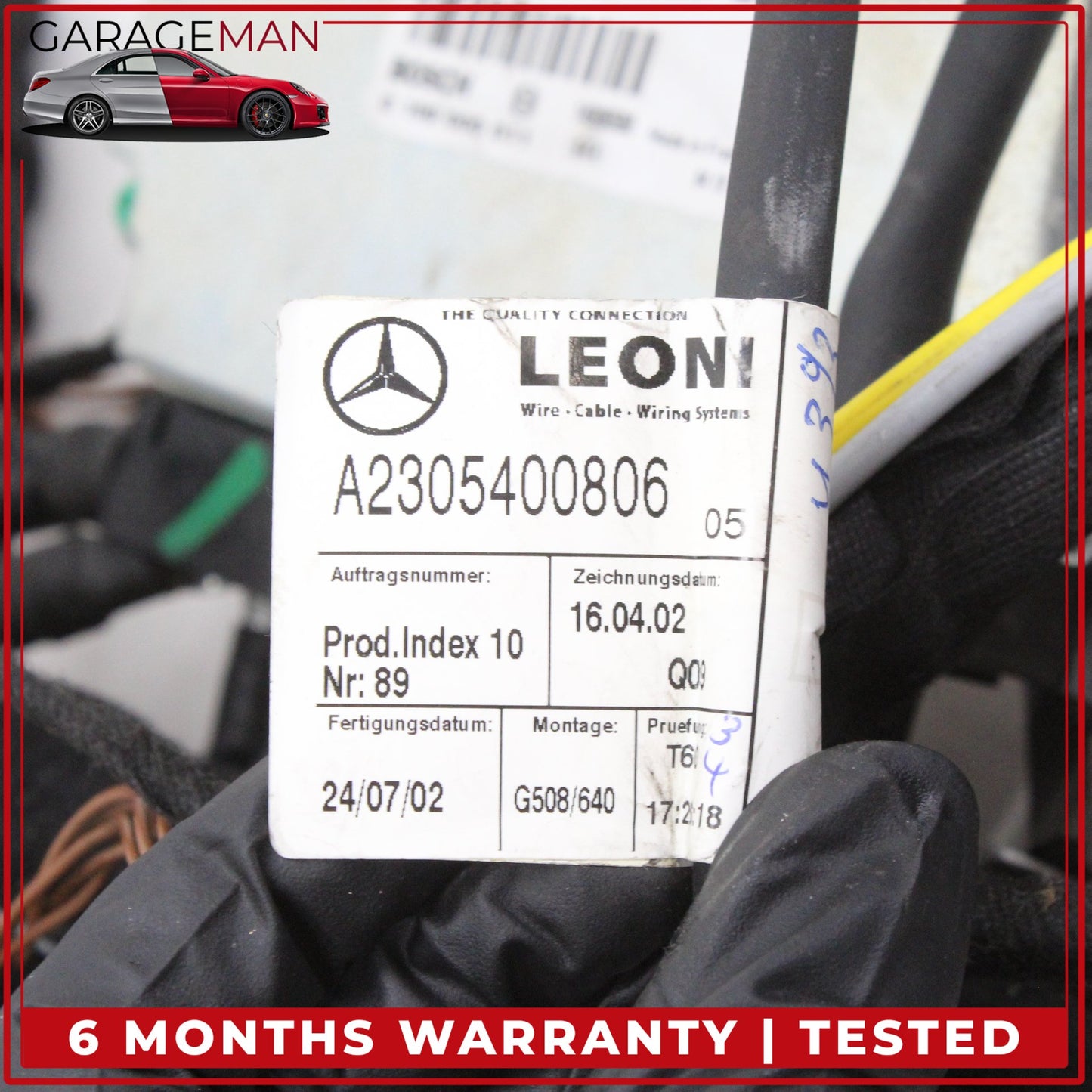 2003-2012 Mercedes R230 SL500 SL55 Battery Stabilization Control Load Module OEM
