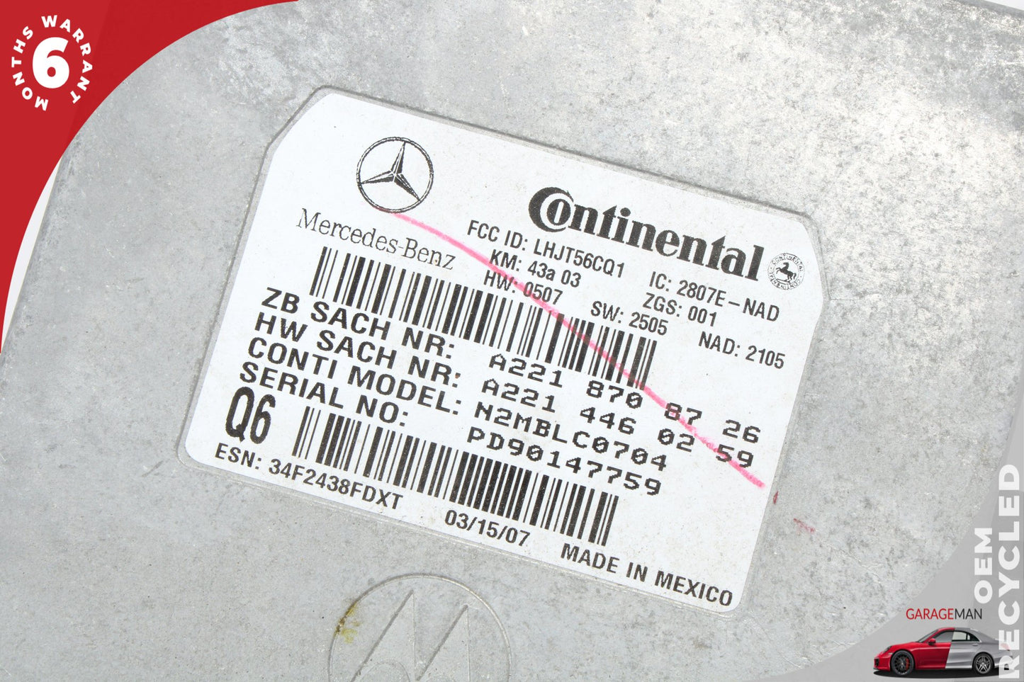 2007-2014 Mercedes W164 ML350 Voice Communication Control Module 2218708726 OEM