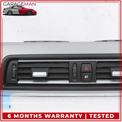 2012-2019 BMW 650i Front Dash Center AC Air Vent Trim w/ Engine Start Button OEM