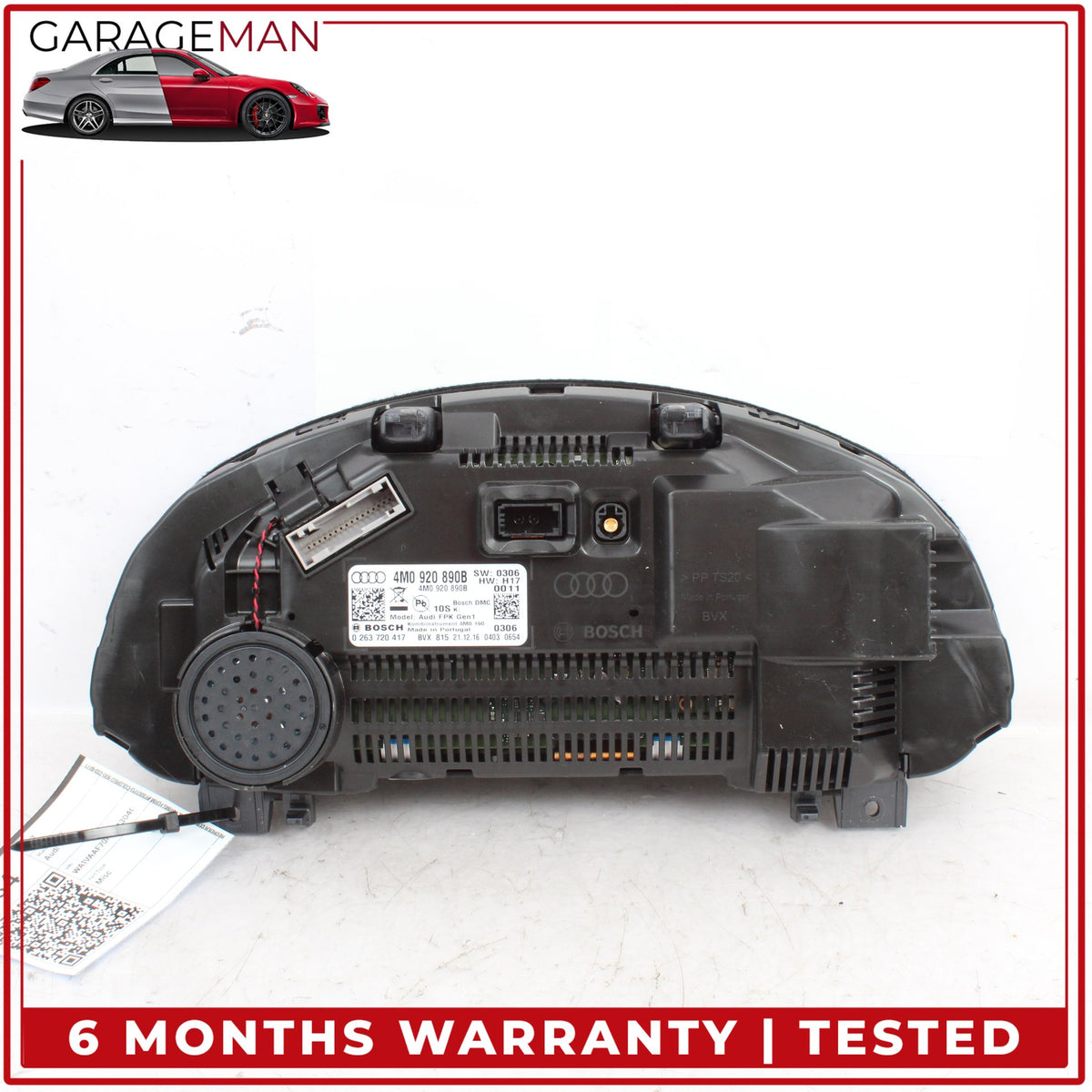 2017-2019 Audi Q7 SUV Speedometer Instrument Cluster Gauge Bosch 4M0920890B OEM