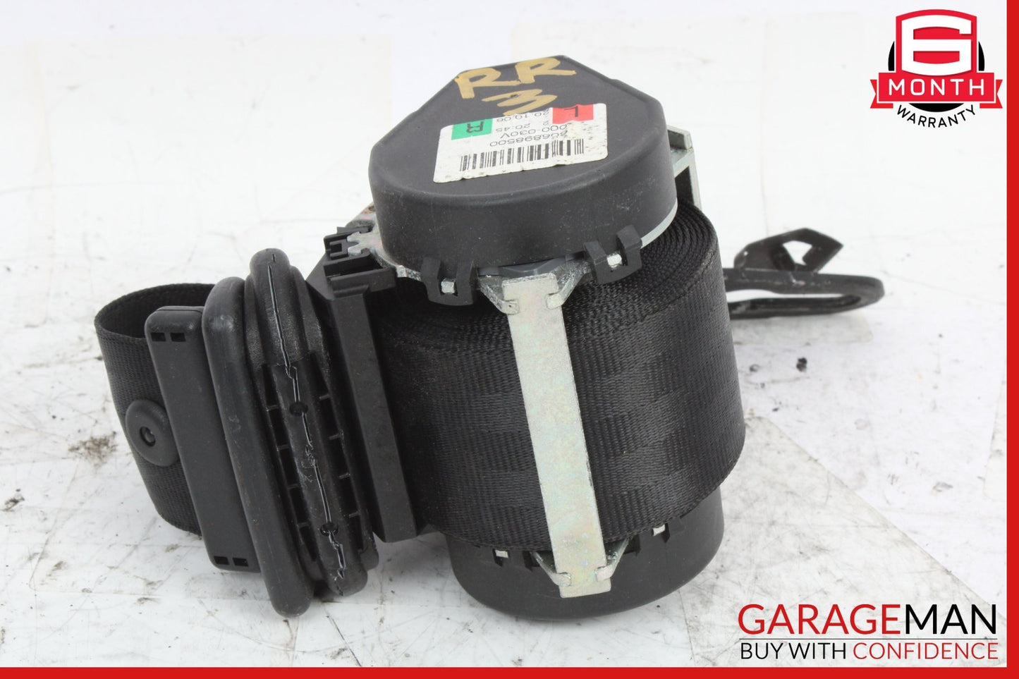2007-2015 Audi Q7 4L 3rd Row Seat Belt Rear Left/Right 4L0857811B Genuine