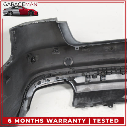 2016-2018 Audi A6 C7 Rear Bumper Cover Assembly Black 4G5807067K OEM
