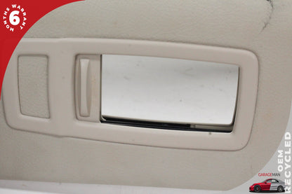 2012-2018 BMW 320i 328i 330i F30 Front Left Side Sun Visor Beige 7322293 OEM